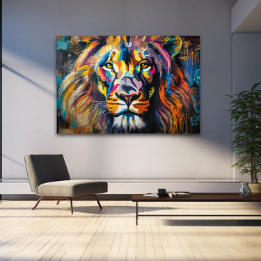 Lion Art Painting